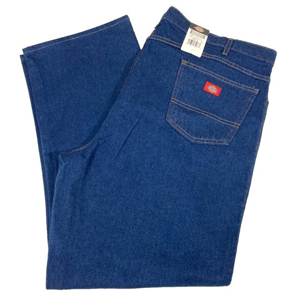 Dickies Work Jeans Mens 48x34 Relaxed Fit Pants NWT Baggy Vintage 2005 48 UL - Picture 1 of 13